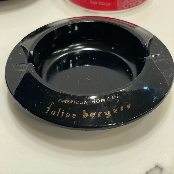 Vintage Las Vegas Tropicana Sam’s Town Desert Inn Casino Ashtrays Lot of 3 - Picture 5 of 9